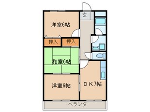 リンピア　志水の物件間取画像